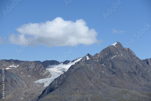 Berge bei Vent in den   tztaler Alpen