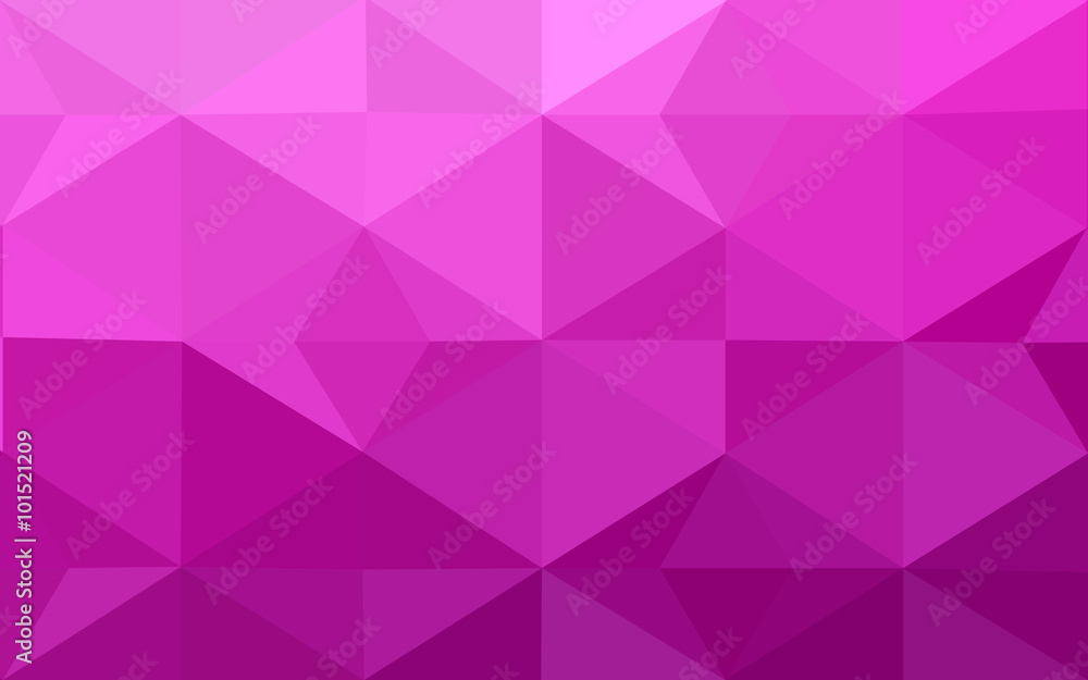 Pink polygonal design pattern, which consist of triangles and gradient in origami style. Pink polygonal design pattern, which consist of triangles and gradient in origami style.