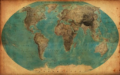 vintage map