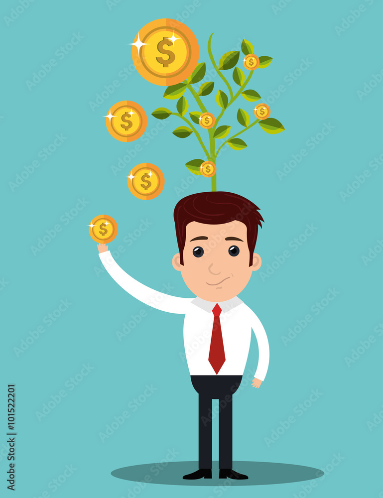 Obraz premium Executive officer or businessman