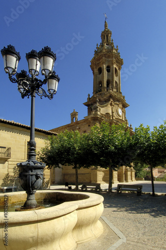 Church of Cuzcurrita de Rio Tiron  La Rioja  Spain