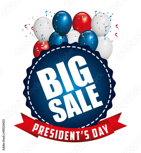 presidents day sale design 