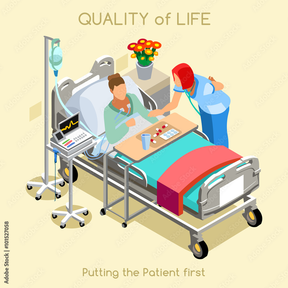 Fotografie Patient Visit 02 People Isometric