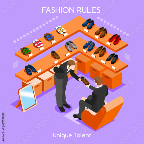Fashion Moods 02 People Isometric