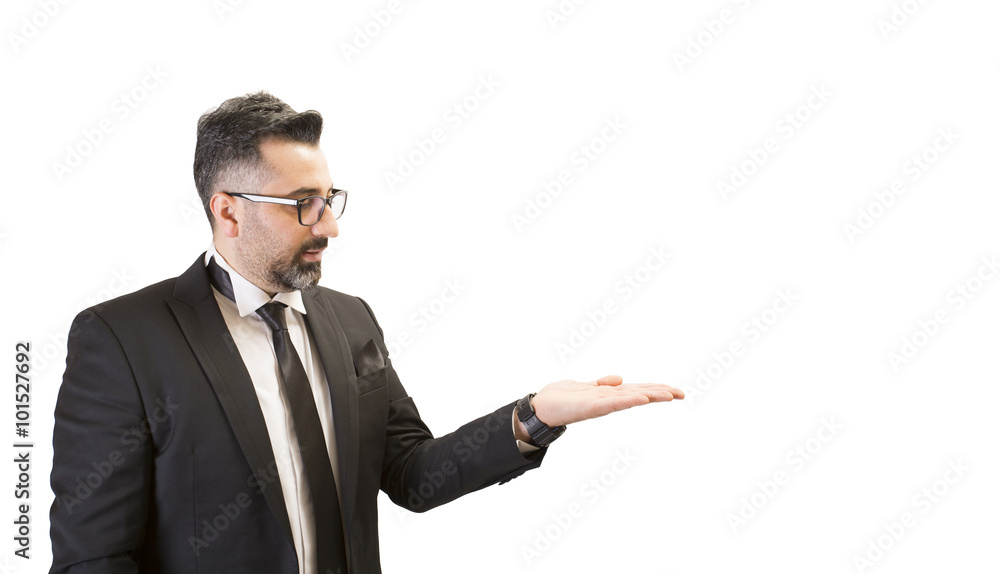 man holding hand looking palm man holding hand looking palm