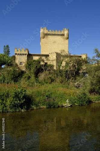 Castle of Cuzcurrita de Rio Tirón, XIV century,La Rioja, Spain