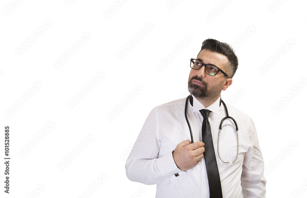 doctor thinking future doctor thinking future