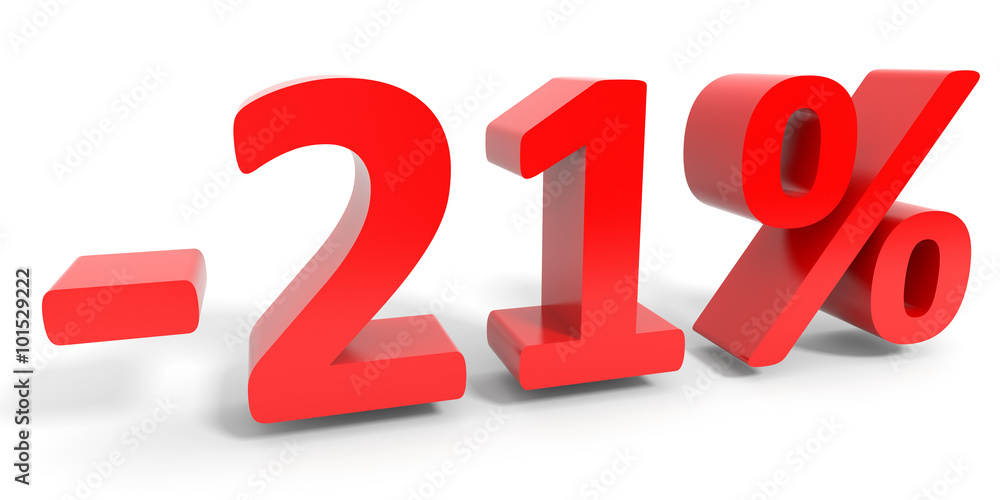 Discount 21 percent off sale. Discount 21 percent off sale.
