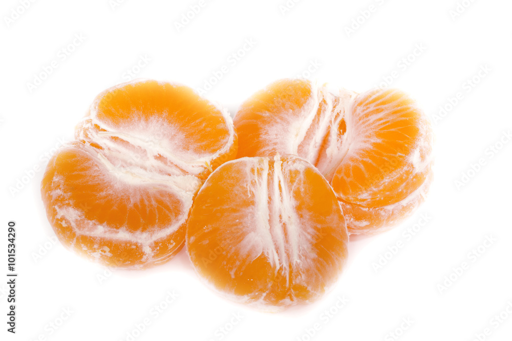 mandarin isolated mandarin isolated