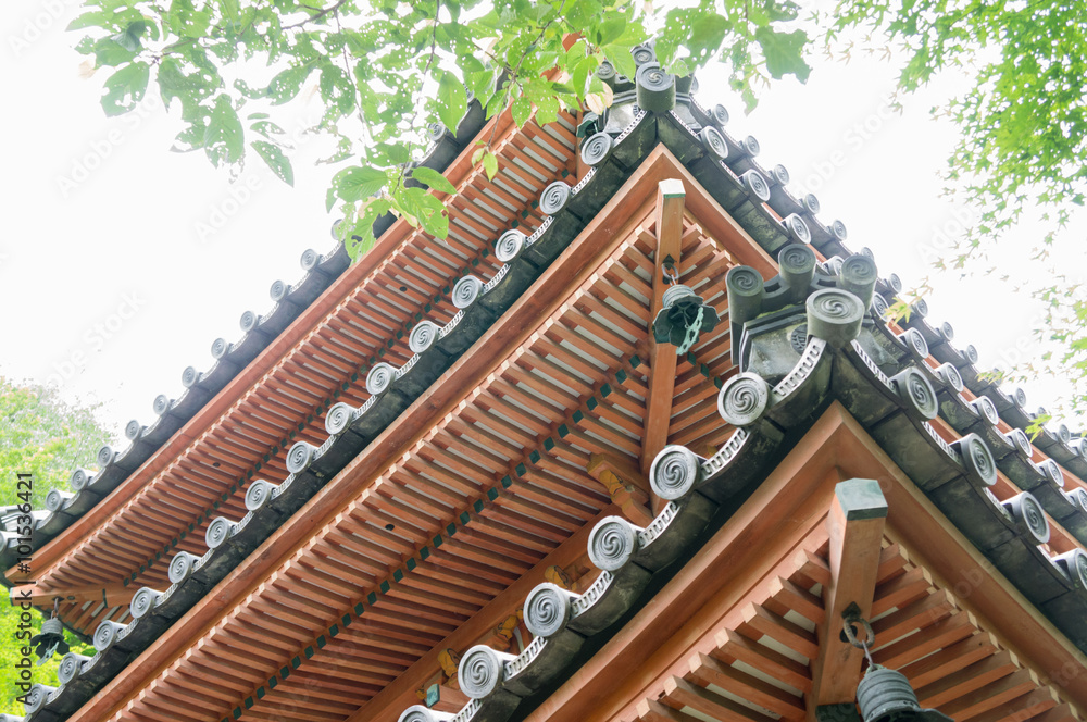 Three-story pagoda of Mimuroto temple