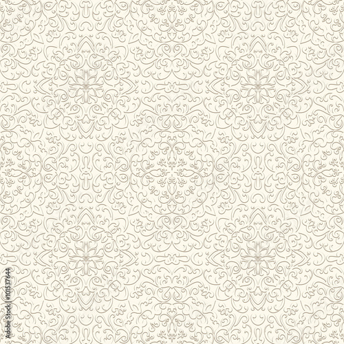 White seamless pattern