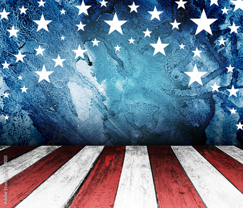 USA style background