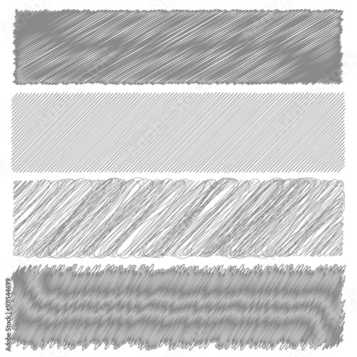 Gray Diagonal Strokes Drawn Background.