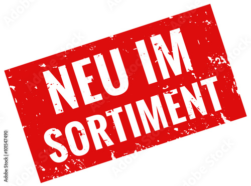 Neu im Sortiment Stempel rot grunge