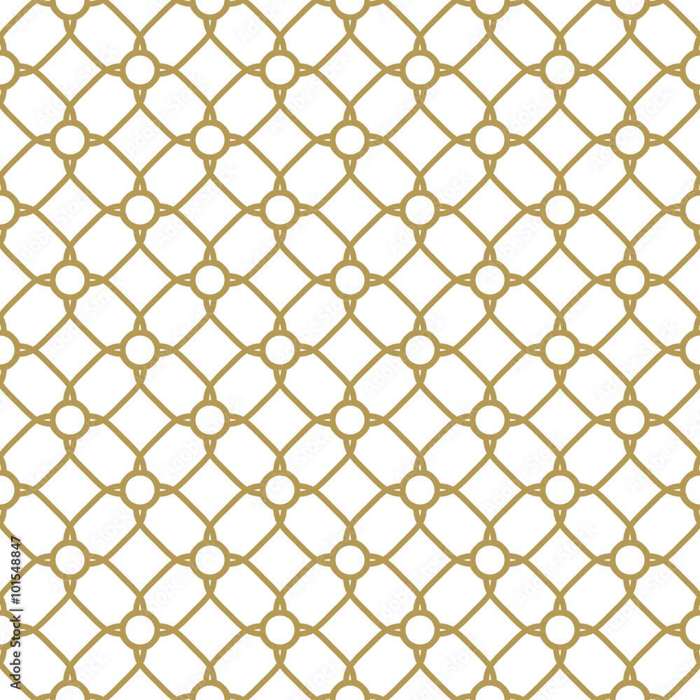 Geometric vector golden grid. Seamless fine abstract pattern Geometric vector golden grid. Seamless fine abstract pattern