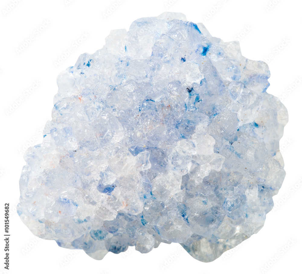 crystalline Celestine (celestite) mineral stone
