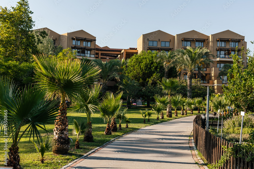 Path in Turkish park