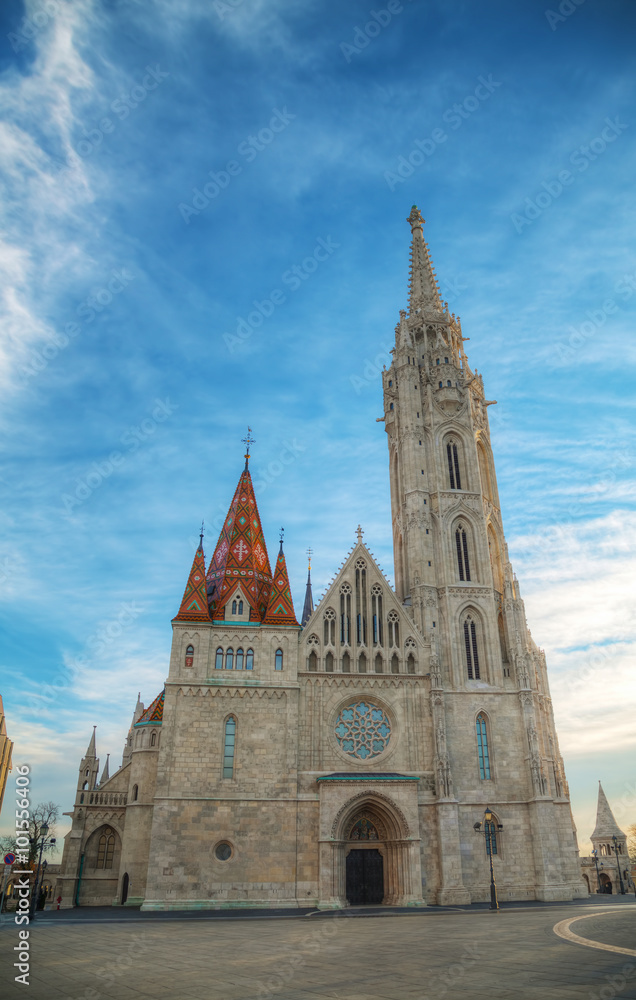 St Matthias church in Budapest