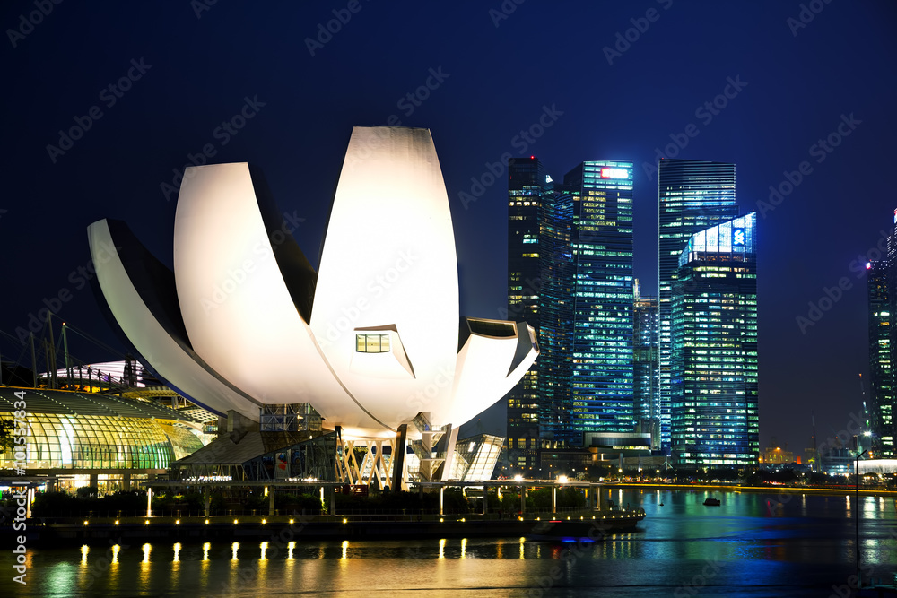 Singapore financial district