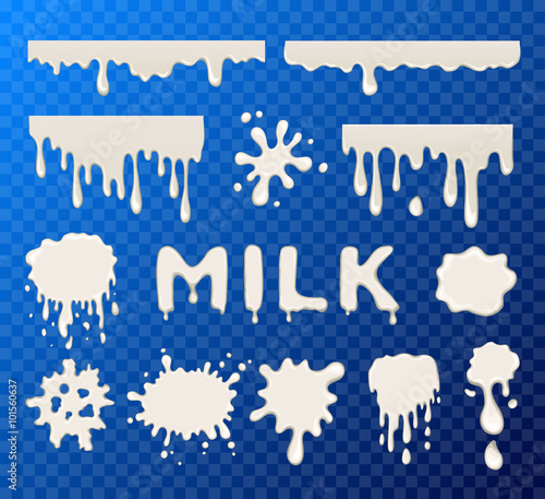 Milk splat collection