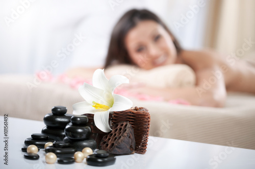 spa woman concept