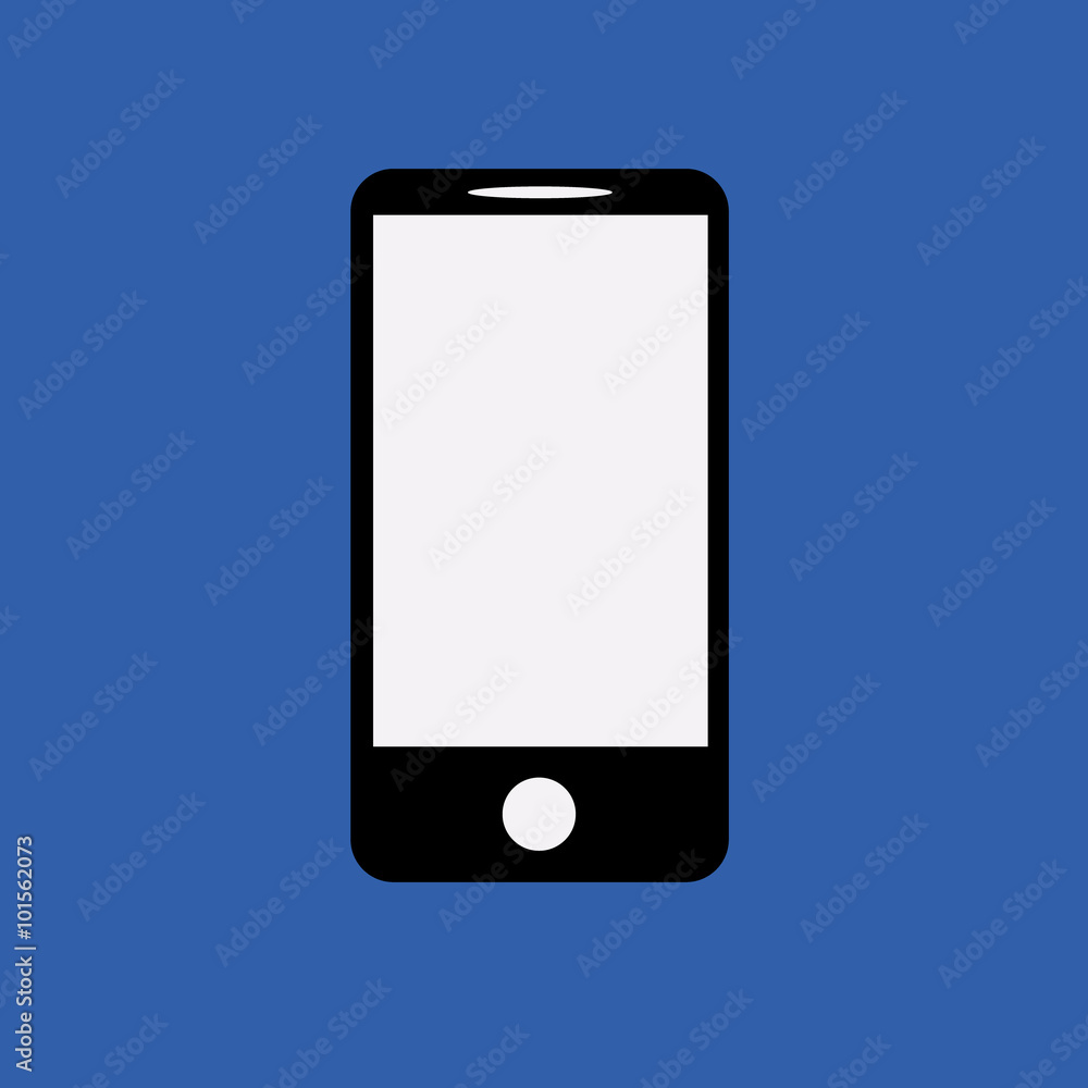 mobile smartphone icon, vector illustration. Flat design style mobile smartphone icon, vector illustration. Flat design style