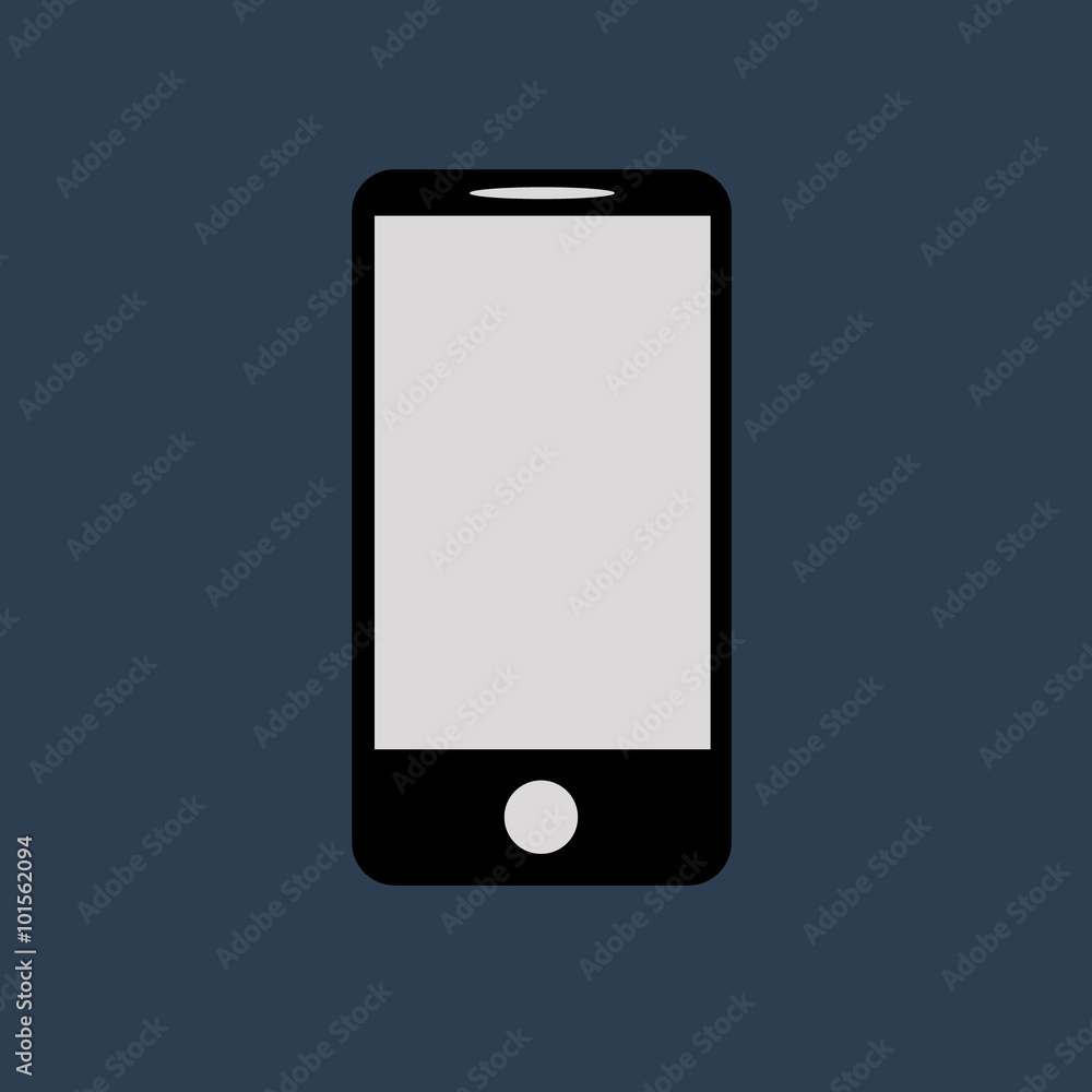 mobile smartphone icon, vector illustration. Flat design style mobile smartphone icon, vector illustration. Flat design style