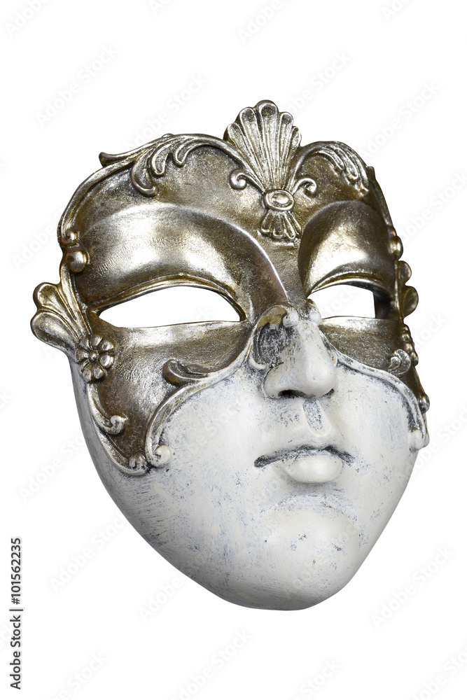 Carnival Venetian mask isolated on white background with clipping path. Carnival Venetian mask isolated on white background with clipping path.