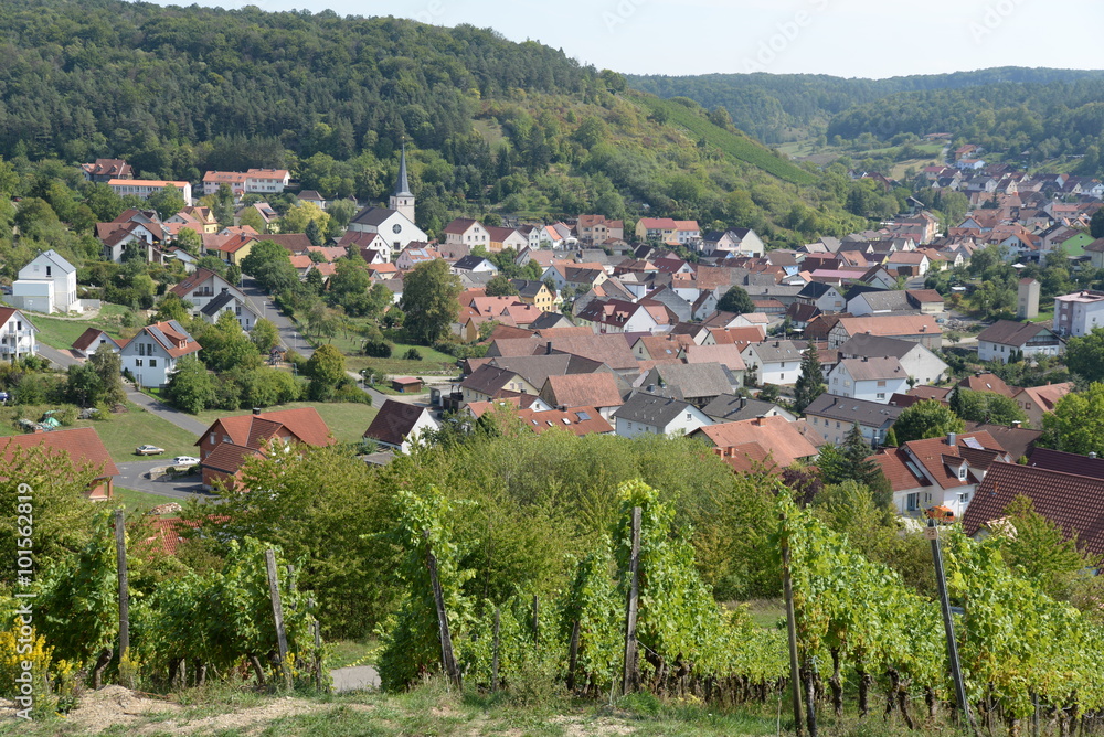 Fototapeta premium Ramsthal bei Bad Kissingen