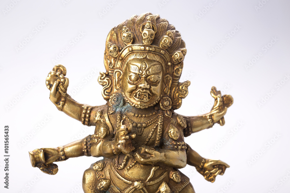 Buddhist figure with patina