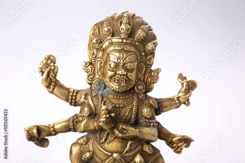 Buddhist figure with patina