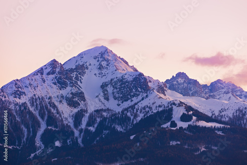 Mountains ski resort Innsbruck Austria
