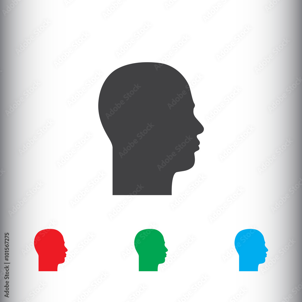 Human head icon