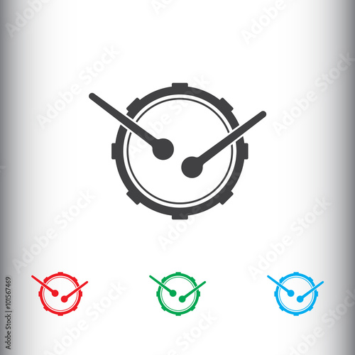Drum music intrument icon
