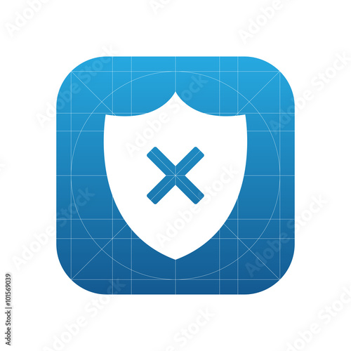 Shield remove icon