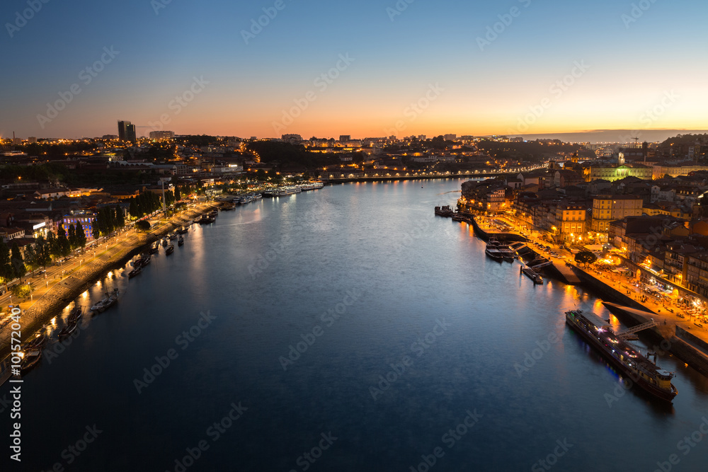 River of Douro at twilight