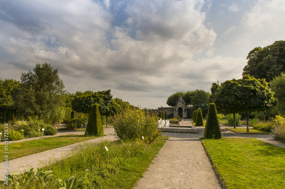 Jardins de l'Évêché à Limoges (Haute-Vienne) - Jardin botani