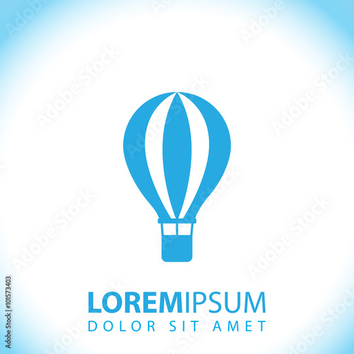 Air balloon icon