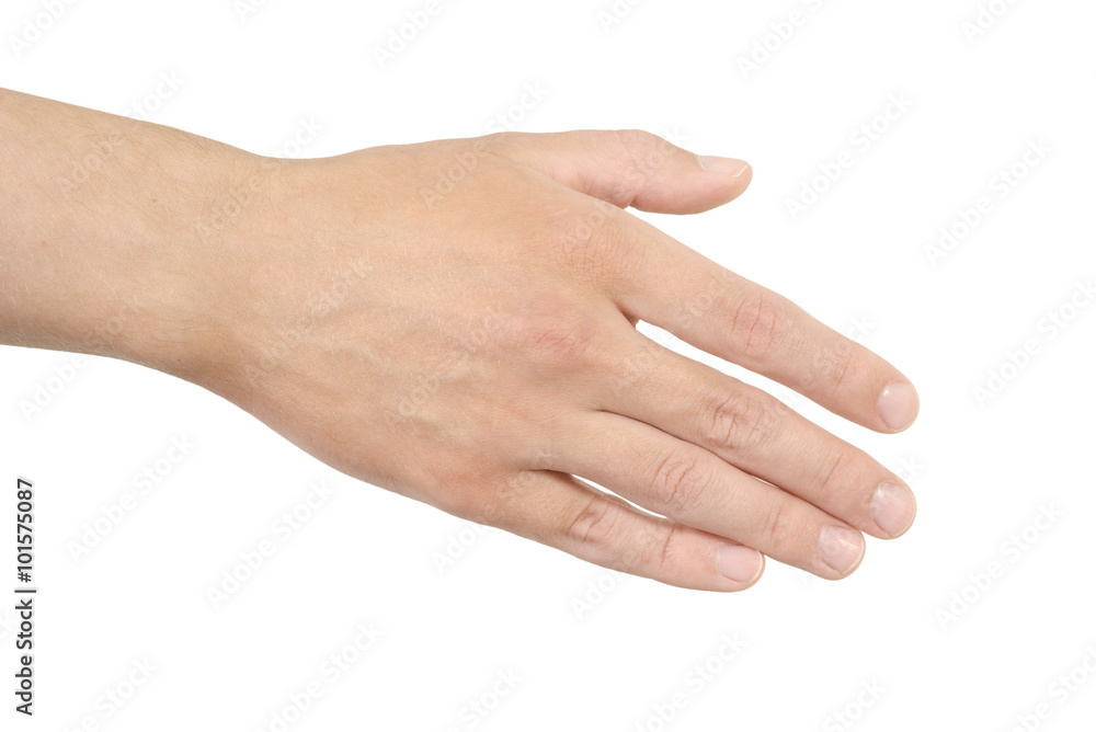Man hand Man hand