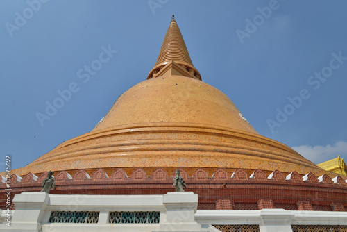 Phrapathom pagoda temple Thailand