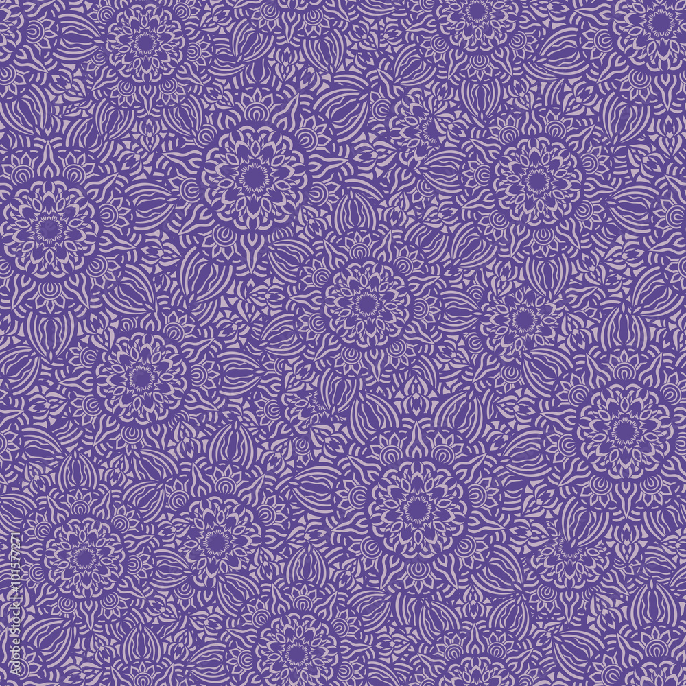 Hand drawn seamless Flower pattern. Doodle style Hand drawn seamless Flower pattern. Doodle style