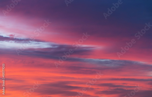 Colorful sunset background © smaliariryna