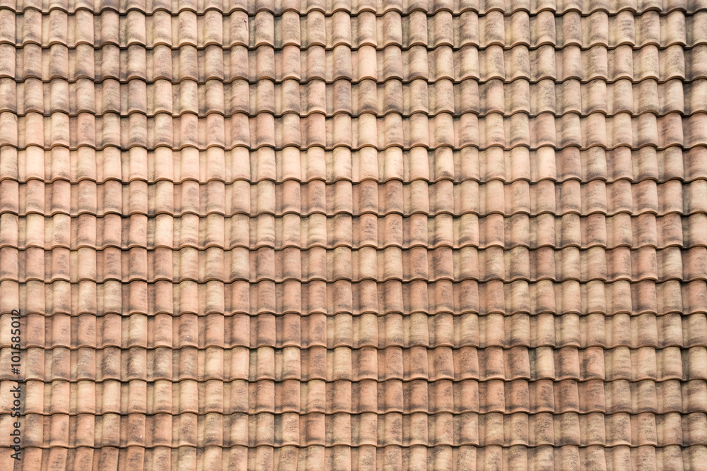 Roof tiles surface Roof tiles surface