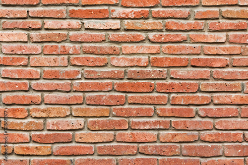 The surface of a long thin bricks