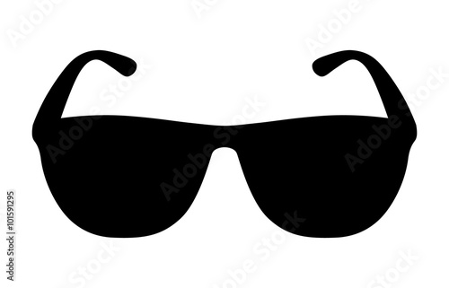 Sunglasses / shades protective eyewear flat icon for apps and websites