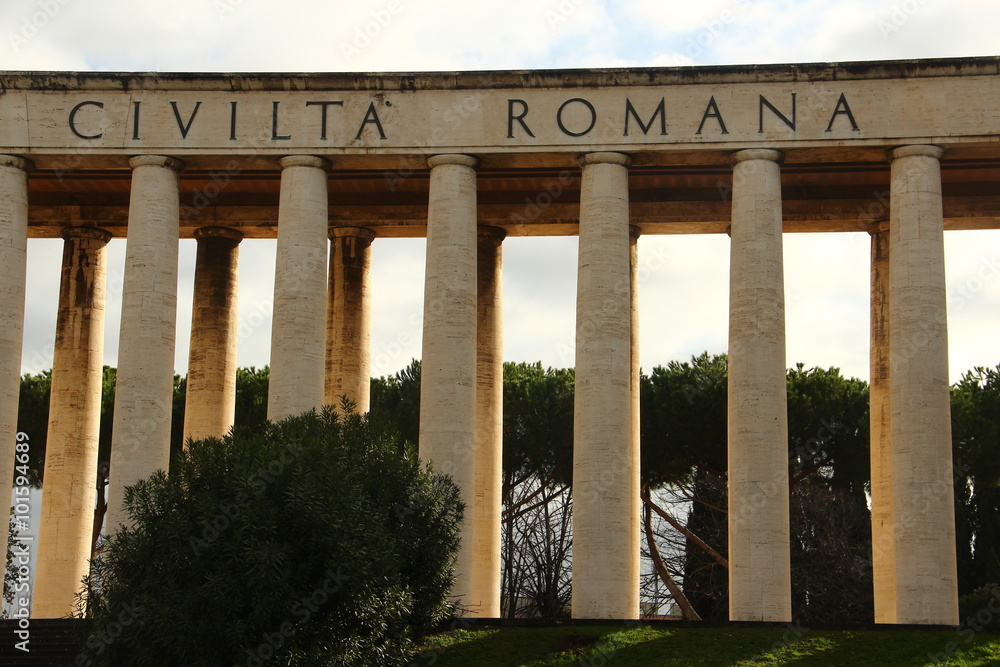 Fototapeta premium Roma Eur, Museo della Civiltà Romana