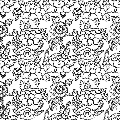 Flowers rus pattern 3