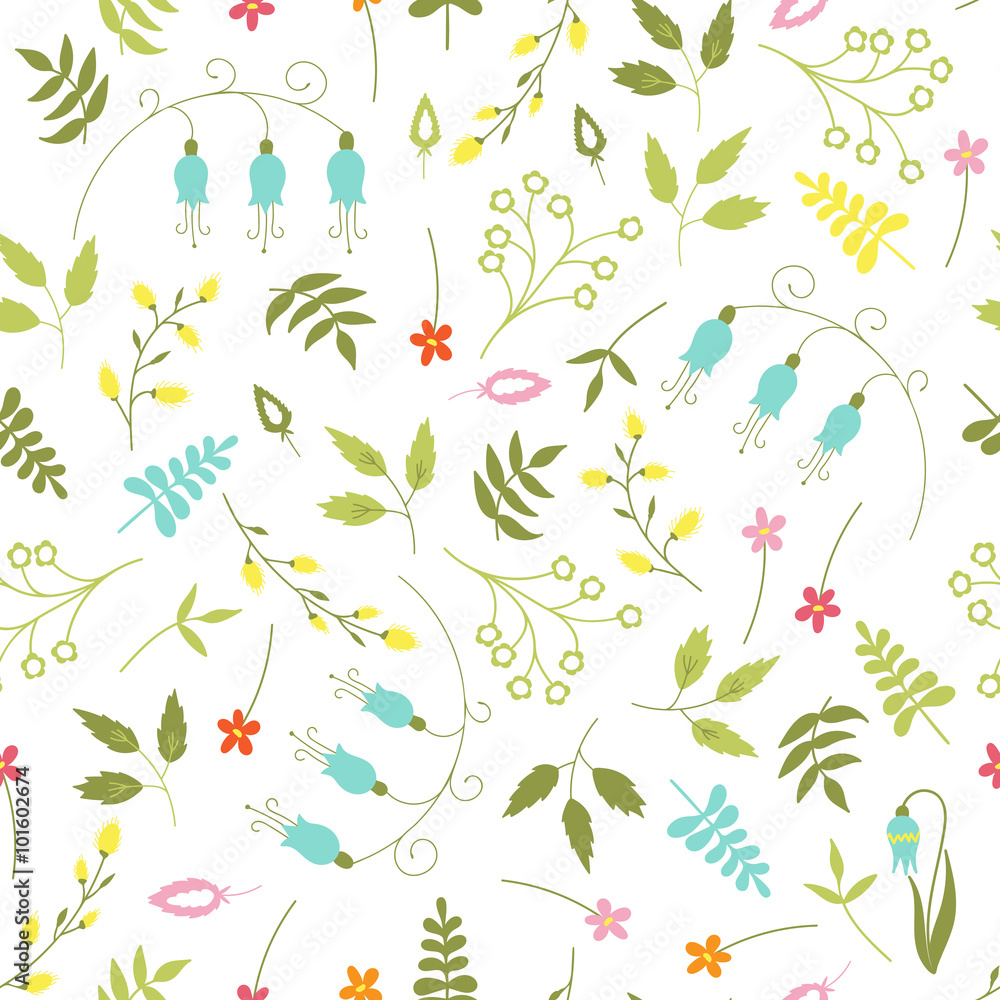 Floral seamless pattern Floral seamless pattern