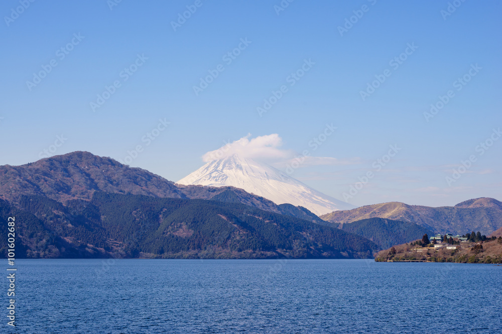 Mount Fuji, Lake Ashinoko, Hakone, Japan