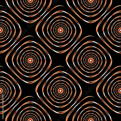 Design seamless colorful spiral pattern